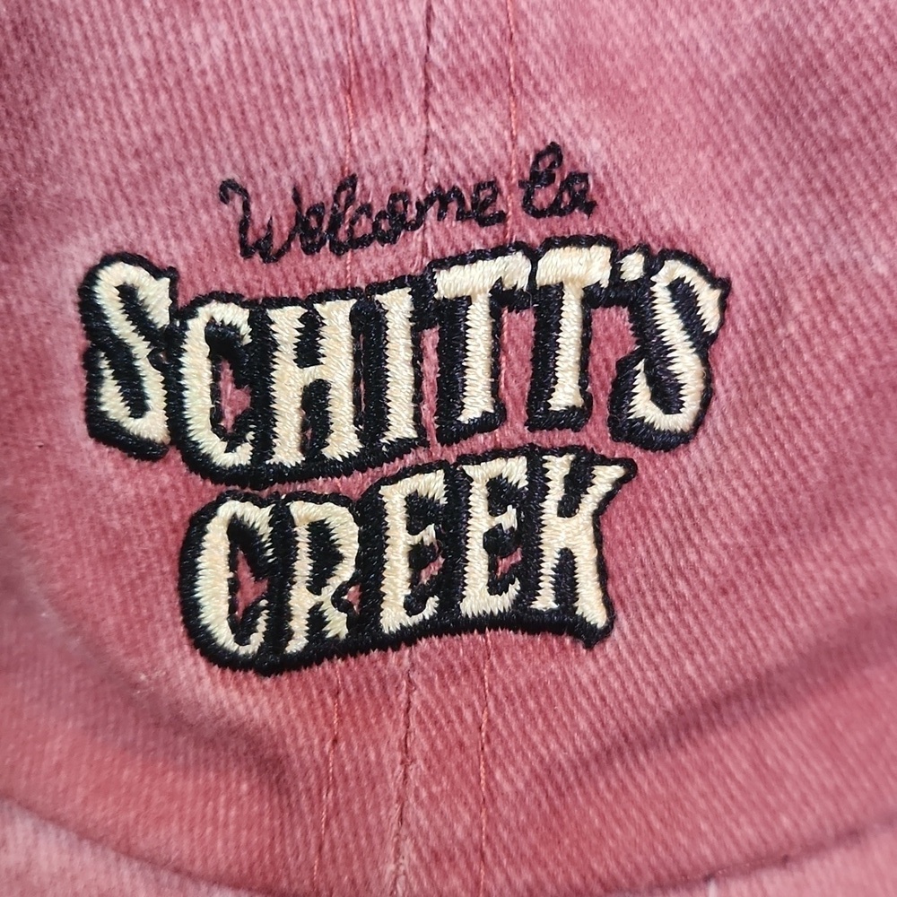 Welcome to Schitts Creek 2021 Mineral Wash Adjustable Hat - Picture 2 of 5